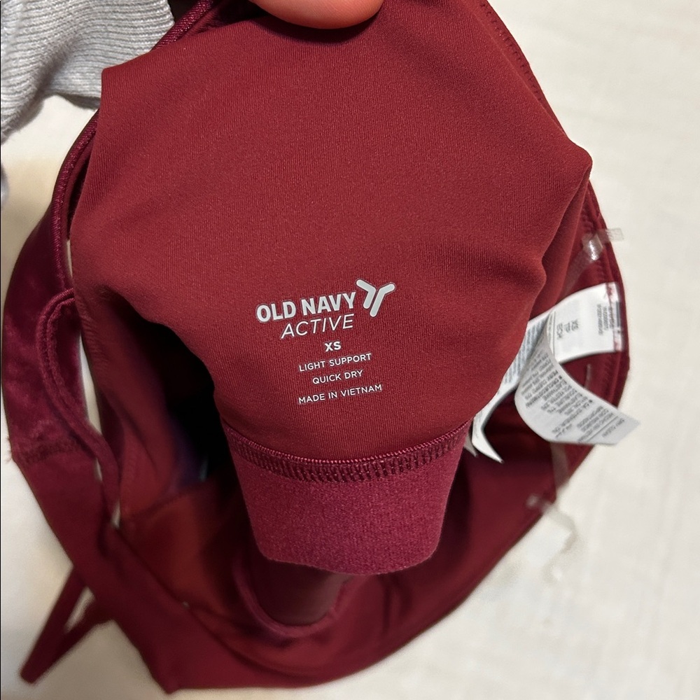 Maroon One-Shoulder Top - Picture 4 of 4